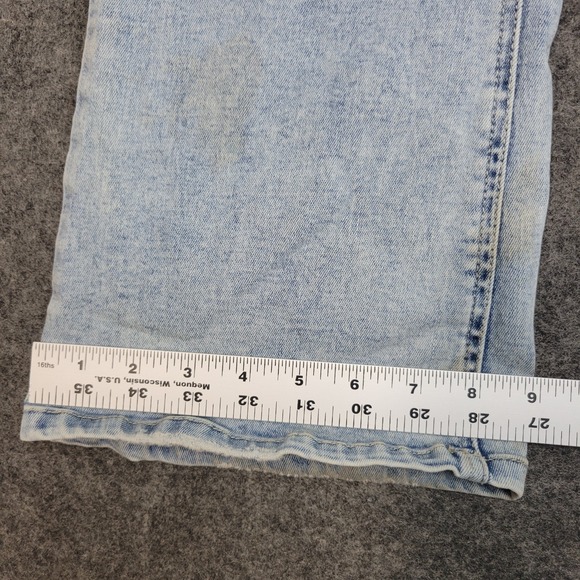 YMI Jeans Womens 9/29 Light Wash Stretch Boho Streetwear Bootcut Leg Y2K Fairy - Picture 10 of 12